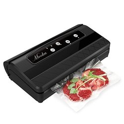 Vacuum Sealer Mooka 4-IN-1 Sealing System With Cutter 10 Sealing Bags Fda-certified Multi-use Packing Machine And Pumping Hose Dry & Moist Food Mode