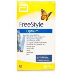 Freestyle Optium Plus 50 Strips