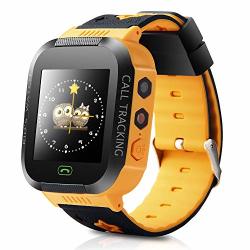 Mifxin Upgraded Kids Smart Watch Gps Tracker Wrist Smartwatch Phone For Boys Girls Touch Screen Sport Watch With Phone Call Camera Sos Kids Birthday