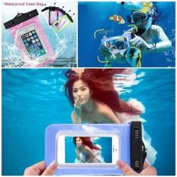 Universal 100% Waterproof Pvc Diving Bag Case Underwater Pouch - Take Your Phone To The Beach.