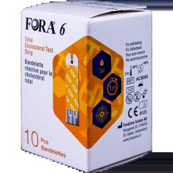 Fora 6 Total Cholesterol Test Strips 10S