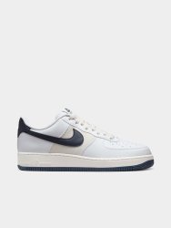 Nike Men&apos S Air Force 1 White navy Sneaker