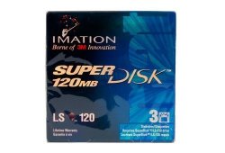 Imation Superdisk 120MB 3-PACK LS-120 Super Disk