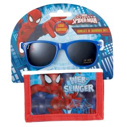 Character - Wallet And Sunglasses Set Spiderman