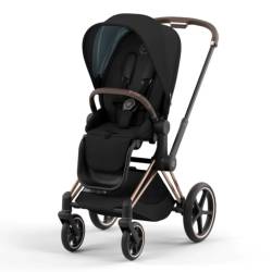 Cybex Priam Frame And Seatpack 2022 -new Generation- Rose Gold - Black