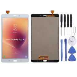 Silulo Online Store Lcd Screen And Digitizer Full Assembly For Samsung Galaxy Tab A T385 White