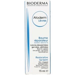 BIODERMA Atoderm Restorative Lip Balm 15ml
