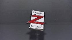Alfa Romeo - Zagato - Metal Magnet Lapel Badge Shipping In Sa