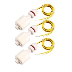 Uxcell Pp Float Switch For Water Pump Tank Liquid Water Level Sensor M10 57MM Length 3PCS