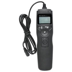 Pro Digital Camera Remote Controller For Nikon D3300 Elite Edge Intervalometer: Multi-function Timer - Control Shutter Release - Cable Cord - Lcd Display