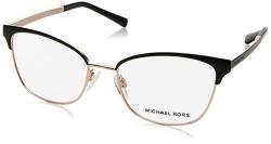 Michael Kors Adrianna Iv MK3012 Eyeglass Frames 1113-51 - Black rose Gold MK3012-1113-51