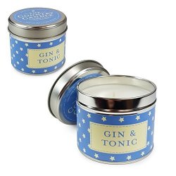 GinSanity The Gin Collective - Handcrafted Aromatic Gin & Tonic Styled Candle - Decorative Star Tin