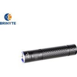 E18 Pheme Rechargeable Flashlight 220M Throw 1200 Lumen Black