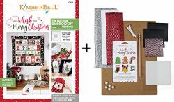 Kimberbell Machine Embroidery Book W cd: We Whisk You A Merry Christmas KD806 Plus Embellishment Kit KDKB166