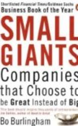 SMALL GIANTS: COMPANIES THAT CHOOSE TO BE GREAT INSTEAD OF BIG