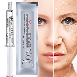 Jonerytime 10ML Silk Protein Hyaluronic Acid Liquid Skin Care Moisturizing Anti Wrinkle Anti Aging Collagen Essence Cream