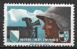 Switzerland Military Ww2 Mint Hinged Mitr 103