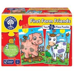 First Farm Friends 2 X 12 Piece Puzzles