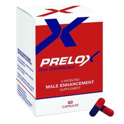 Prelox Capsules Male Enhancement Supplement - 60 Caps
