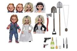 Neca - Bride Of Chucky - 7 Scale Action Figure - Ultimate Chucky & Tiffany 2-PACK