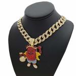 Holding Money Bag Pendant W 