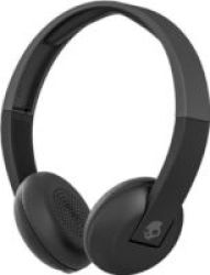 Skullcandy Uproar On-ear Headphones With Mic & Wraptech Black & Grey