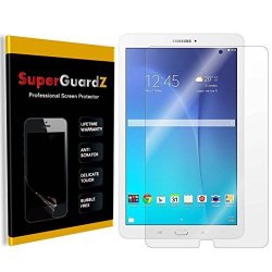 3-PACK For Samsung Galaxy Tab E 9.6 Inch - Superguardz Ultra Clear Screen Protector Anti-scratch Anti-bubble
