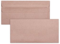 Leo Dlb Manilla Self Seal Envelopes - Box Of 500