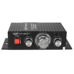 MINI Hifi Stereo Audio Power Amplifier Bass Booster MP3 Player For Car Home