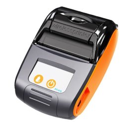 Portable 58MM Bluetooth Receipt Printer Orange
