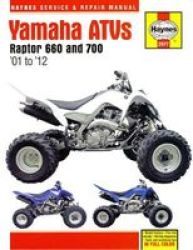 Yamaha Raptor 660 & 700 Atvs 01 - 12 Hardcover