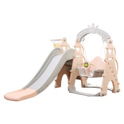 Swing And Slide Play Gym With Music - Pink
