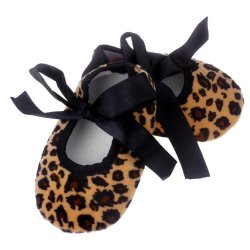 Naked Eyewear Leopard Baby Shoes