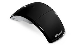 Microsoft Wireless Arc Mouse, Snap-in-Transceiver, 30 Ft Wireles