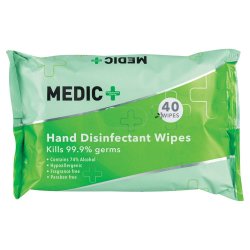 Wipes 70 % Alcohol Wipes 40'S