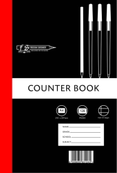 Freedom Stationery 128 Page A4 F&m Counter Book