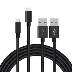 2 Pack Charger Data Cables Compatible Samsung Galaxy S8 Active Compatible Sony Xperia L1 Compatible Htc U Play U11 Compatible Sharp Aquos S2 Compatible