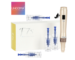 Uhooma F7S Microneedling Skin Pen Incl 10 X 12PIN Cartridges