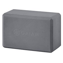 Gaiam Yoga Block Storm Gray