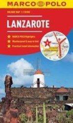 Lanzarote Marco Polo Holiday Map Sheet Map Folded