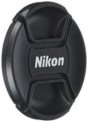 Center 72MM Pinch Lens Cap For Nikon Dslr Lenses With 72MM Filter Diameter 2 Packs