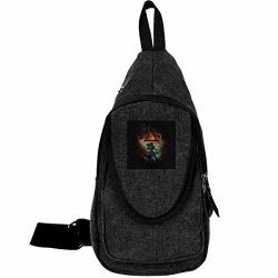 Horizon Zero Dawn Aloy Silhouette Traveling Chest Bags For Men&women Multipurpose Casual Daypack Hiking Shoulder Bag