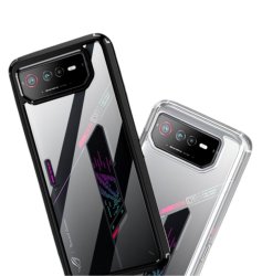 Asus Rog Phone 6 Premium Hybrid Bumper Case Black clear