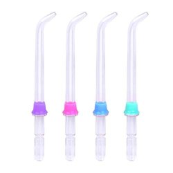 Yuema 4 Pack Replacement Classic Jet Tips Dental Water Jet Nozzle Accessories For Waterpik Water Flosser And Other Brand Oral Irrigator