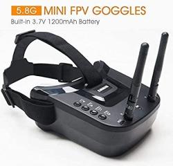 5.8GHZ Fpv Goggles Arris VR-009 Video Headset 5.8G 40CH HD 3 Inch 16:9 Display MINI Fpv Goggles Fpv Quadcopter Drones