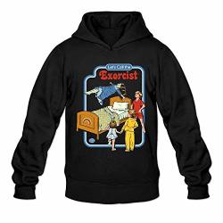 Lazy Tribe Let's Call The Exorcist Very Fashionable Men Wear Hoodie M