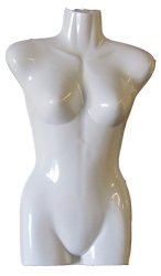 Ladies Hollow Mannequin With Hook Cream
