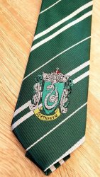 Slytherin Harry Potter Tie Harry Potter House Costume Hp Fandom Accessories