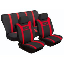 STINGRAY 6PCE Sport Car Seat Cover Set Red