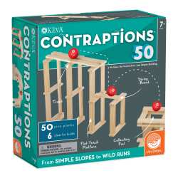 Keva Building Planks Contraptions 50 Piece Set